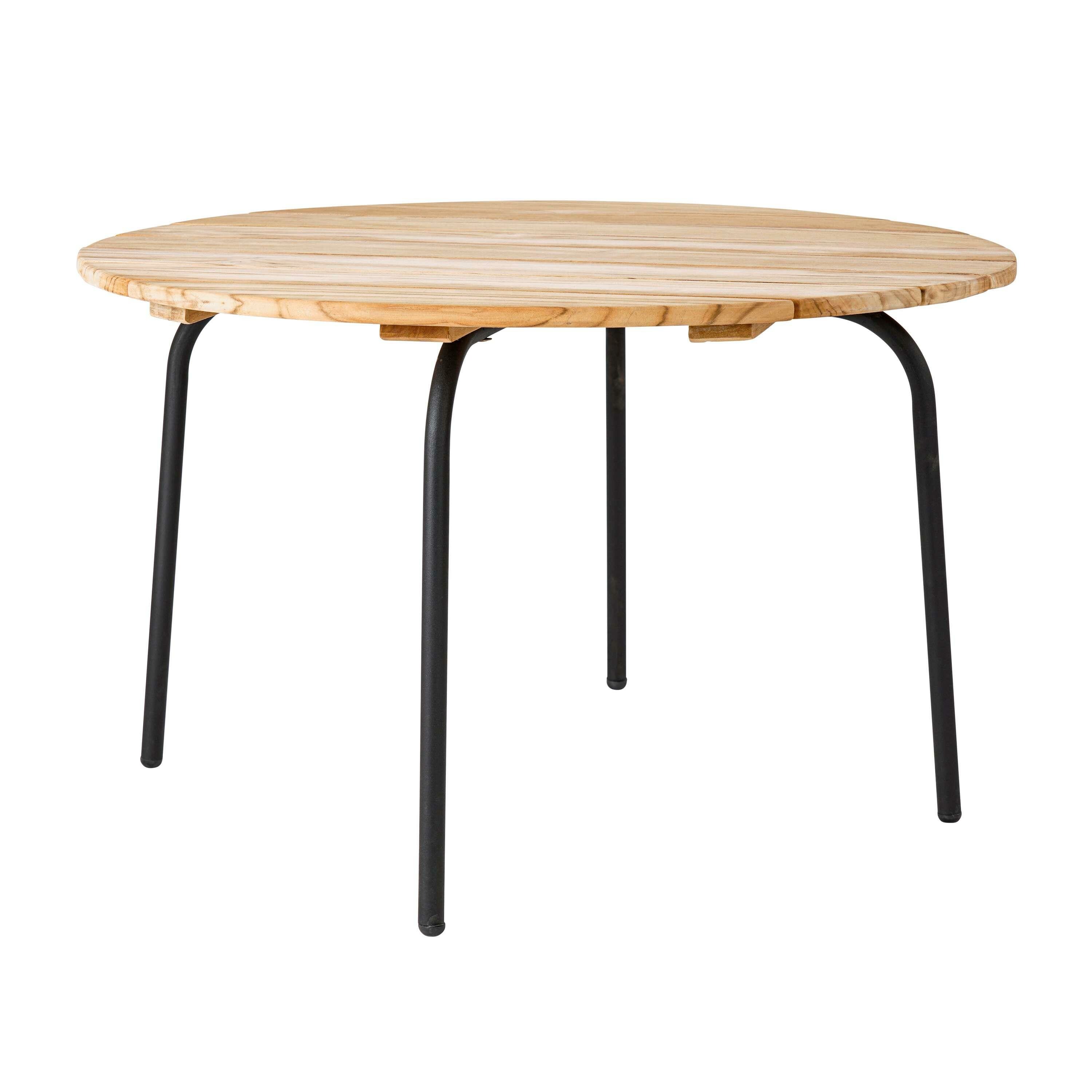 Bardani Bari L bijzettafel ø 75 teak 