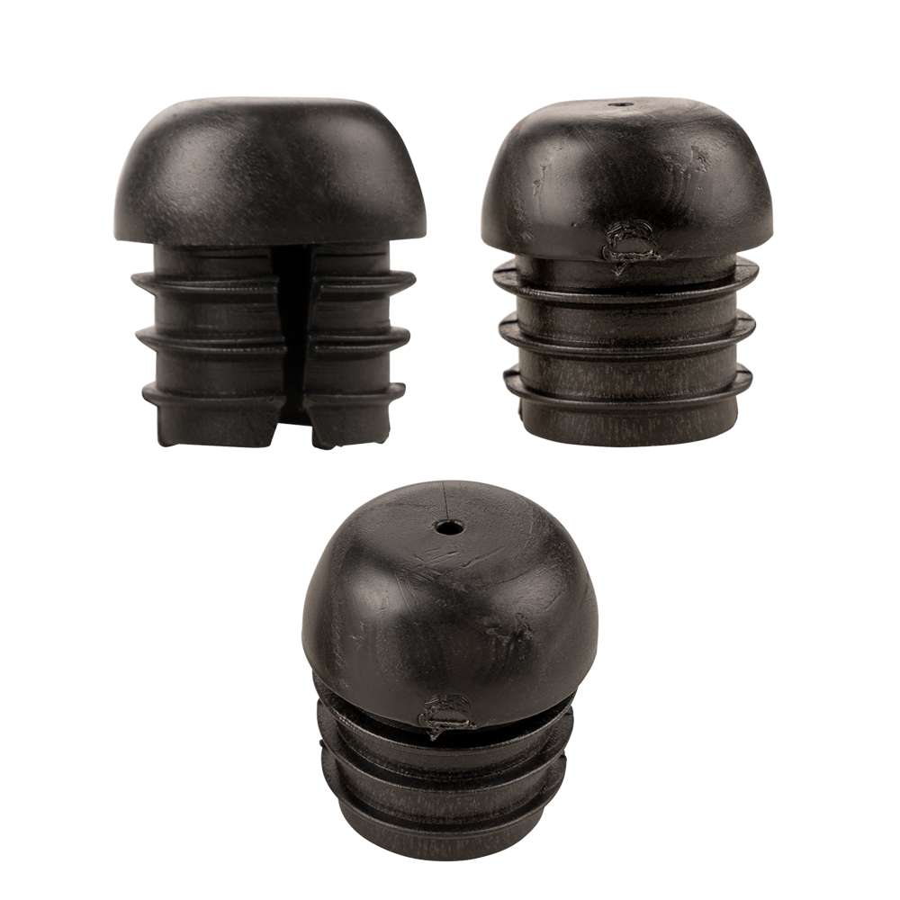 Bardani stoeldop black per stuk 