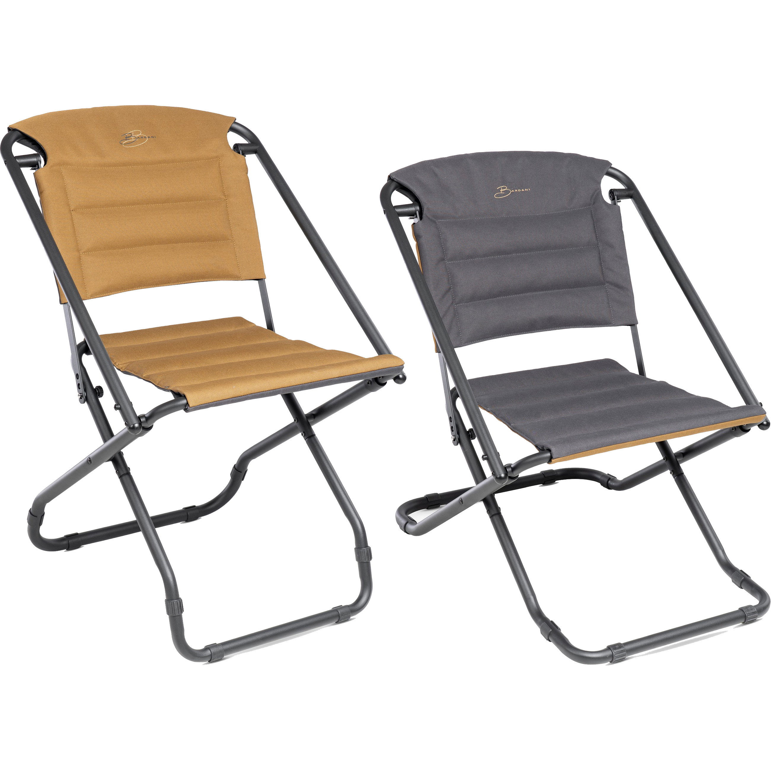 Bardani Santos campingstoel anthracite suède 