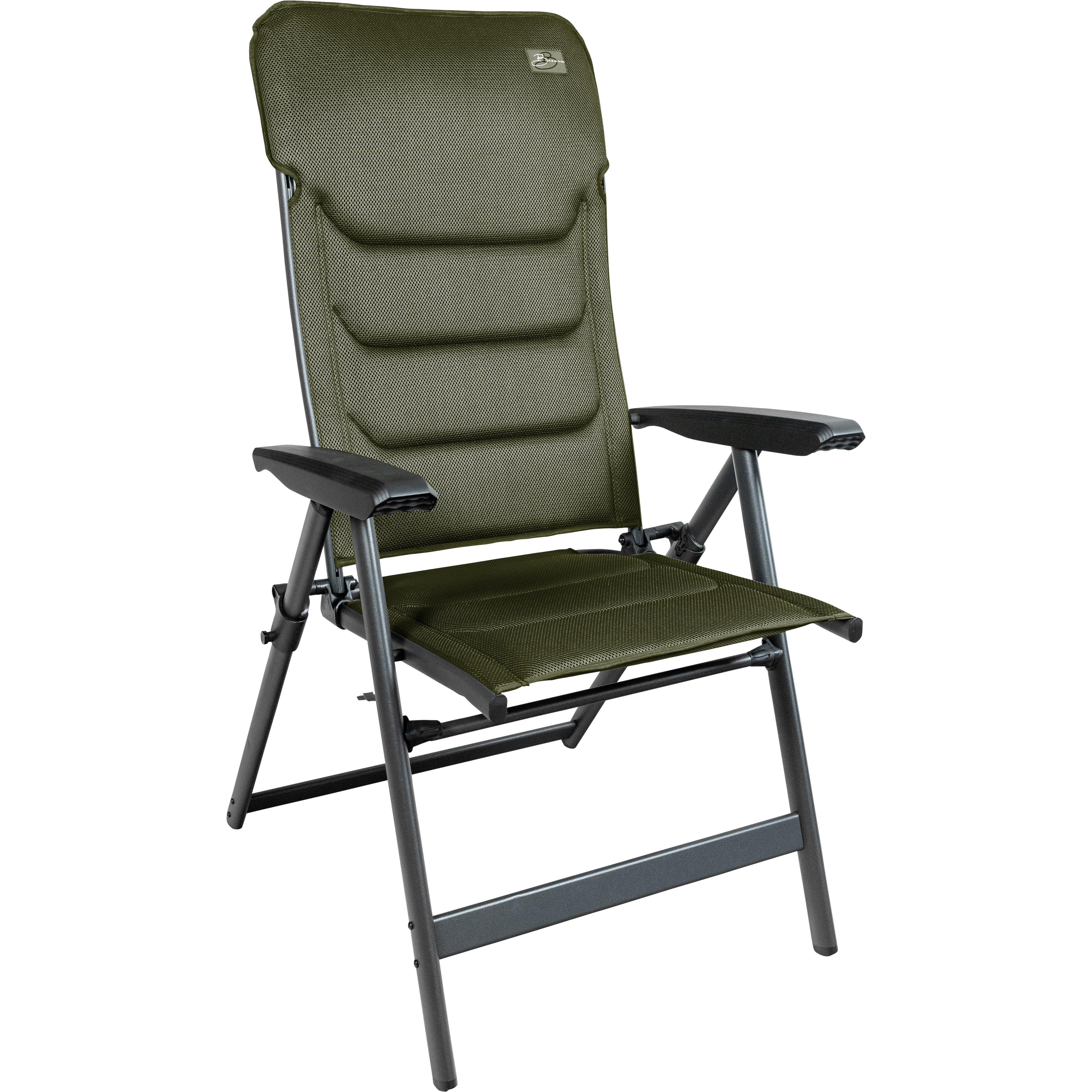 Bardani Vermillion 3D Comfort campingstoel olive green 