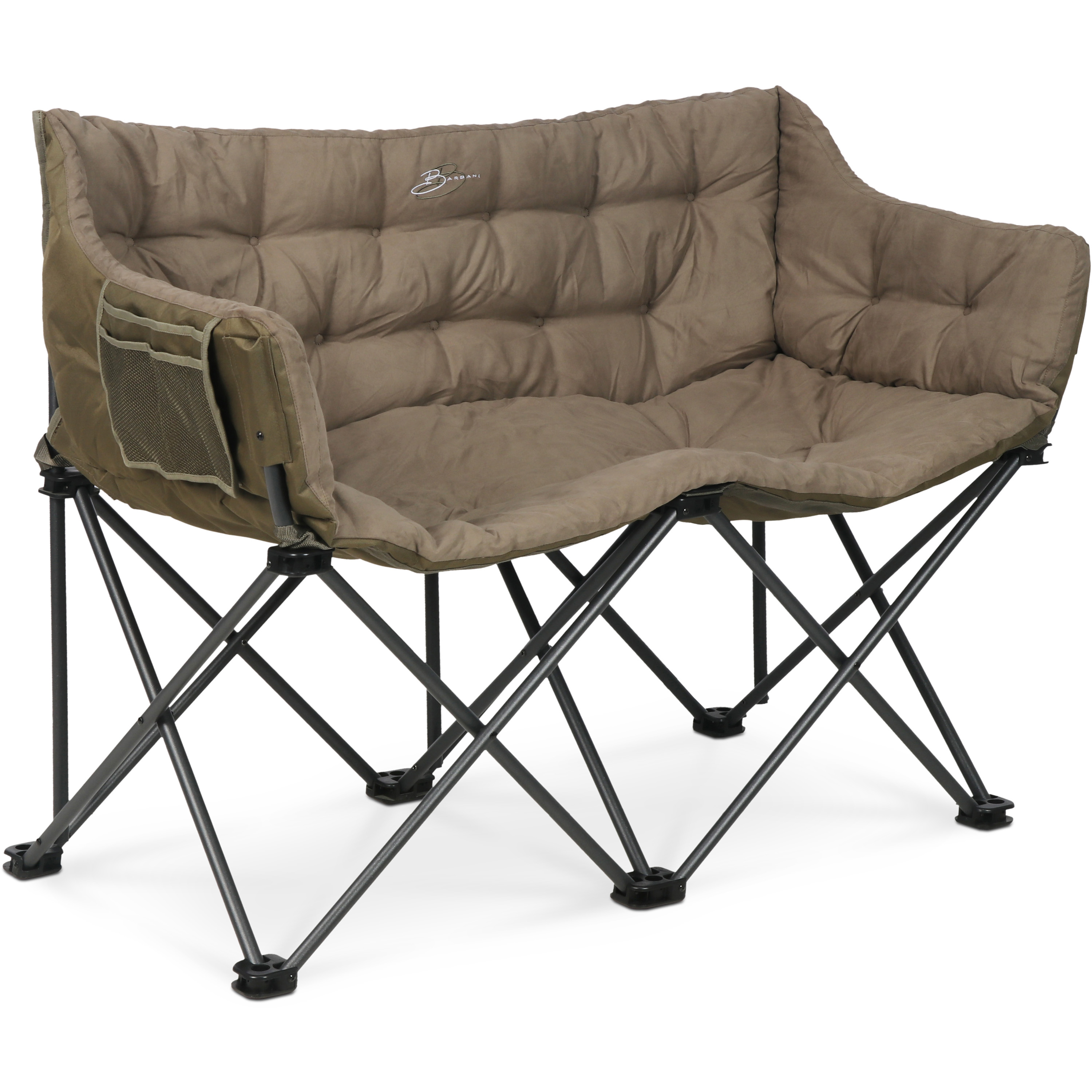 Bardani Atalanta 2 opvouwbare campingbank taupe 