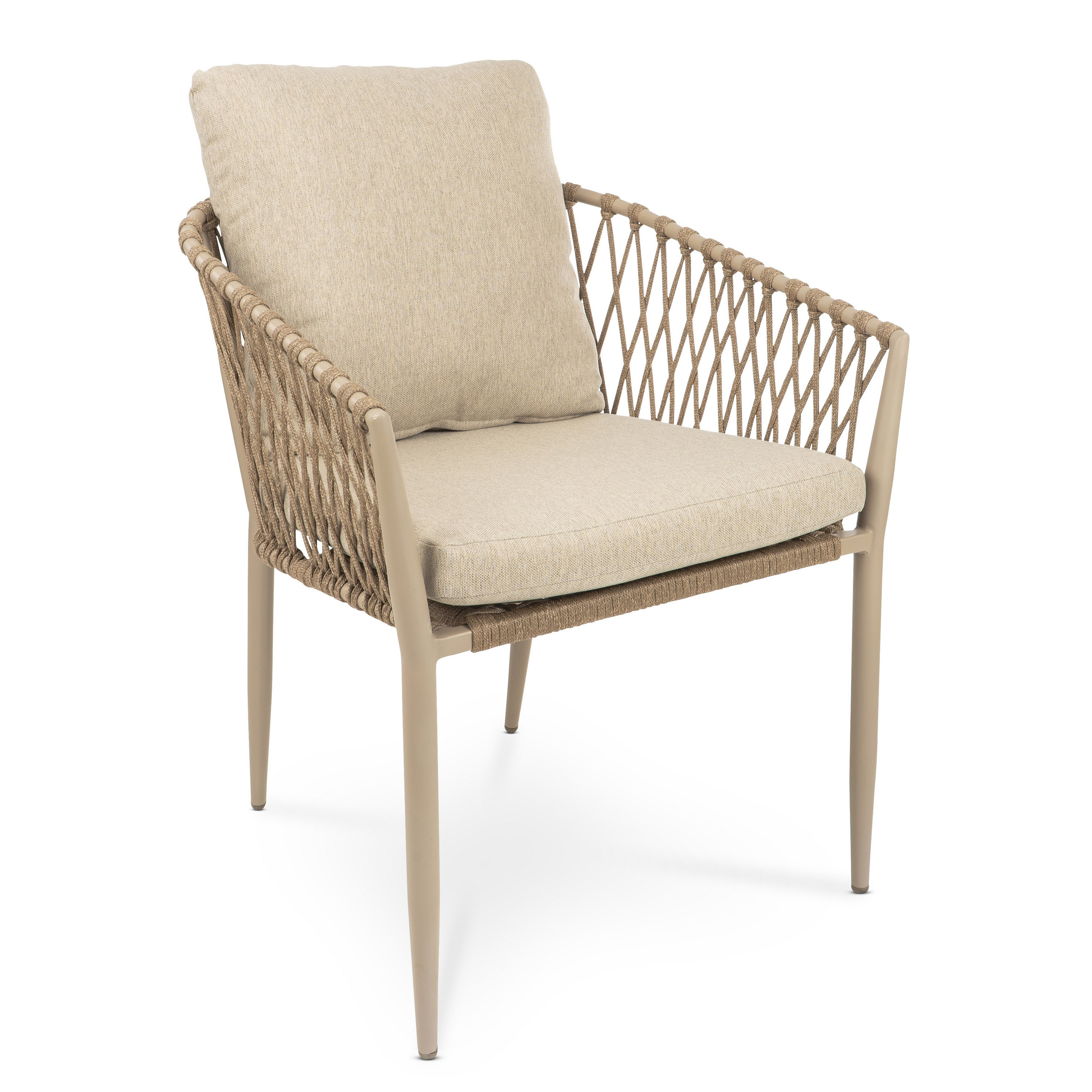 Bardani Java dining tuinstoel beige 